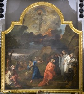 Szent Mária Redcliffe oltárképe (jobb oldali panel) alkotó: William Hogarth