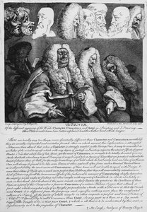 A pad, 1758 alkotó: William Hogarth