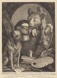 A Bruiser alkotó: William Hogarth