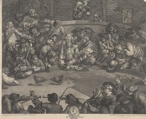 A kakasviadal alkotó: William Hogarth