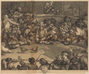A kakasviadal alkotó: William Hogarth