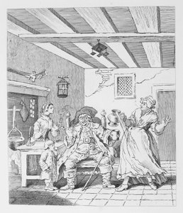 A gazdák visszatérése alkotó: William Hogarth
