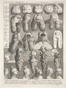 A Perriwigs Öt Rendje, október 15 alkotó: William Hogarth