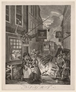 A négy napszak: Éjszaka, 1738.