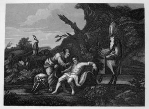 Az irgalmas szamaritánus alkotó: William Hogarth