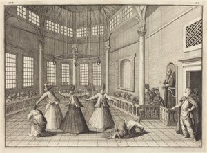 Egy mecset belseje alkotó: William Hogarth