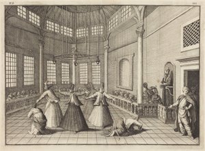 Egy mecset belseje alkotó: William Hogarth