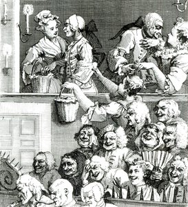 A nevető közönség, 1733 alkotó: William Hogarth