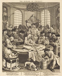 A kegyetlenség jutalma alkotó: William Hogarth