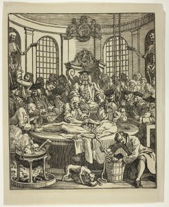 A kegyetlenség jutalma alkotó: William Hogarth