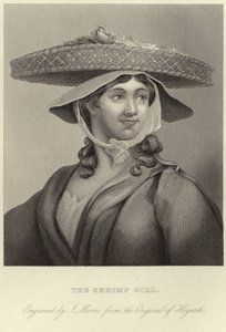 A garnélarák lány alkotó: William Hogarth