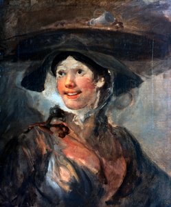 A garnélarák lány, c1745 alkotó: William Hogarth