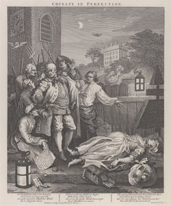 A kegyetlenség harmadik foka: A tökélyre vitt kegyetlenség alkotó: William Hogarth