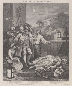 A kegyetlenség harmadik szakasza: Kegyetlenség a tökéletességben - A gyilkosság alkotó: William Hogarth
