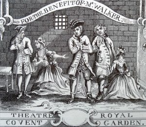 Jegy a színházba alkotó: William Hogarth