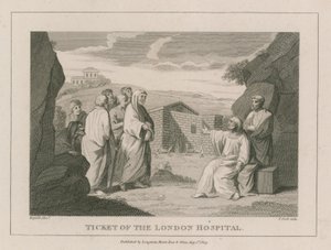 A londoni kórház jegye alkotó: William Hogarth