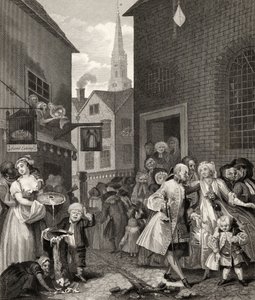 Times of the Day: Noon, a William Hogarth műveiből, 1833-ban alkotó: William Hogarth