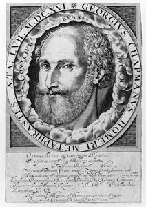 George Chapman (1559-1634) portréja 1609-1010 körül