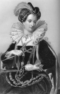 I. Erzsébet királynő 1533-1603 Tilbury erődben, 1851.