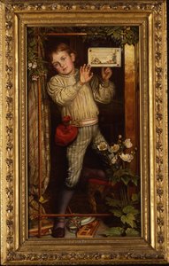Hilary mester – A nyomkövető, 1886 alkotó: William Holman Hunt