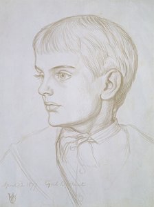 Cyril fiam, 1877 alkotó: William Holman Hunt