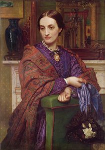 Fanny Holman Hunt (1833-66) portréja 1866-68