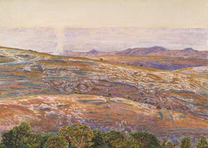 A Holt-tenger Siloamból, 1861 alkotó: William Holman Hunt