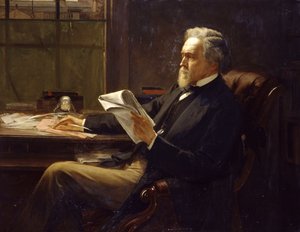 George Jacob Holyoake portréja