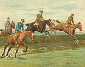 Történelmi és modern versenyek, Toronyhajszatok szövetséges tisztek számára (chromolitho)