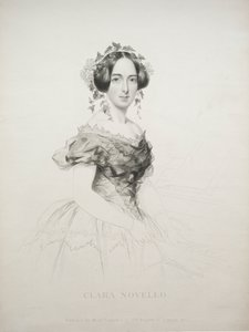 Clara Novello, 1852. alkotó: William Humphreys