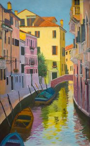 Burano-csatorna (olaj a fedélzeten)