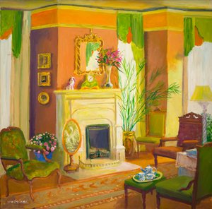 Tea egynek (olaj a fedélzeten) alkotó: William Ireland