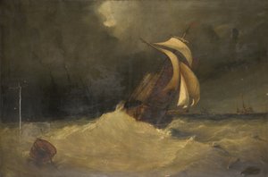 Tengerdarab (olaj, vászon) alkotó: William J. Leatham