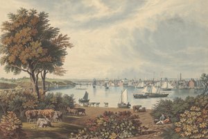 Baltimore, Whetstone Point közelében, 1831-ben jelent meg.