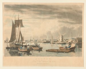 Boston / City Pointtól a Sea Street közelében alkotó: William James Bennett