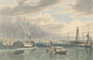 Buffalo, az Erie-tóból, 1836-ban jelent meg.