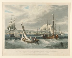 Kilátás a New York-i karanténra, Staten Islanden.