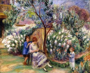A kertben alkotó: William James Glackens