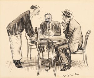 Soha többé – jegyezte meg komoran alkotó: William James Glackens
