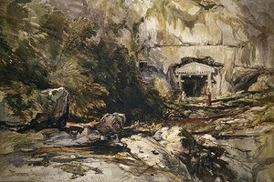 A "királyi sír" Pinarában, Lycia alkotó: William James Muller