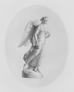 Aurora, W Roffe metszete J Gibson (RA) szobráról, Mrs. Henry Sandbach birtokában (metszet)