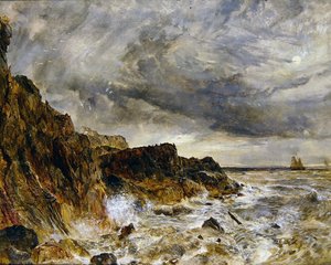 Llanddwyn Rocks (olaj, vászon)