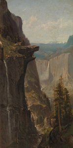 Yosemite-vízesés, a Glacier Pointból, 1879.