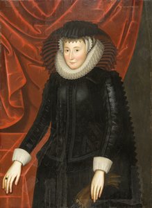 Lady Katherine Smythe Scott portréja (1564-1616 körül), 1625 körül (olaj, tölgyfa tábla)