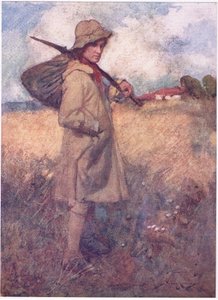 Volt idő, mielőtt Anglia gyásza elkezdődött, amikor minden földi rózsa megtartotta emberét (színes litho)