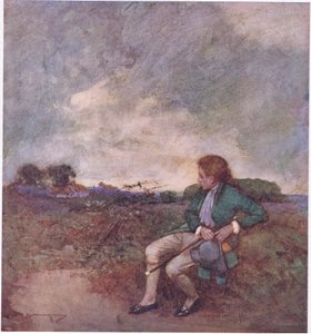 Itt teszem meg magányos köreimet, kusza sétáid és romos földek közepette (színes litho) alkotó: William Lee Hankey
