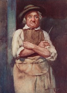 Illusztráció: Oliver Goldsmith A kihalt faluhoz (színes litó) alkotó: William Lee Hankey