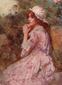 Illusztráció: Oliver Goldsmith A kihalt faluhoz (színes litó) alkotó: William Lee Hankey