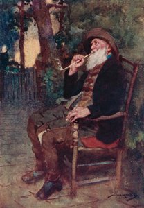 Illusztráció: Oliver Goldsmith A kihalt faluhoz (színes litó) alkotó: William Lee Hankey