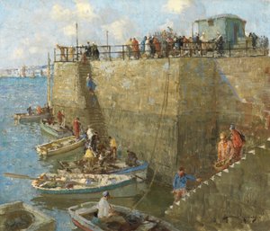 Small Craft, Concarneau (olaj, vászon)